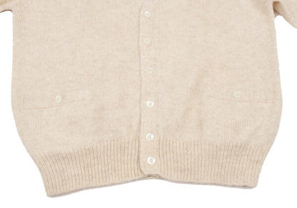 Papas Stars & Stripes Knit Cardigan Beige Size L