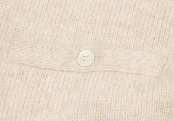 Papas Stars & Stripes Knit Cardigan Beige Size L