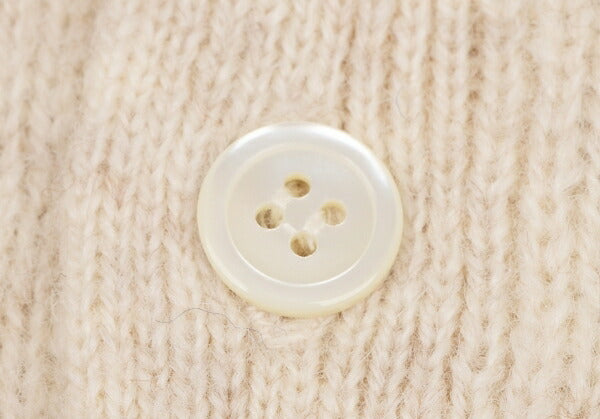 Papas Stars & Stripes Knit Cardigan Beige Size L