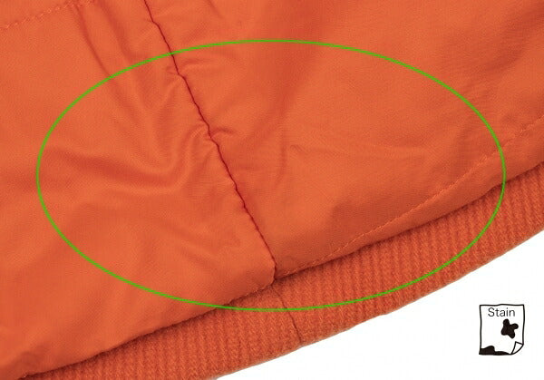 Max Mara WEEKEND Wool Pique Padded Pea Coat Orange Size 40