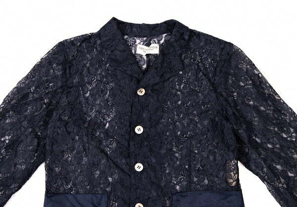 COMME des GARCONS Garment Dyed Poly Jacket Blue Size M