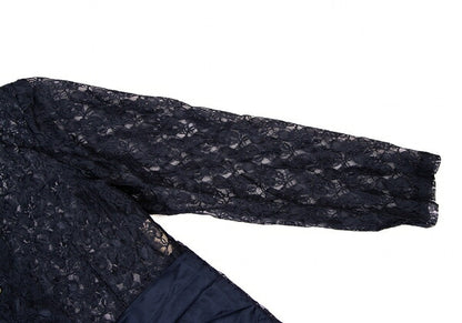 COMME des GARCONS Garment Dyed Poly Jacket Blue Size M