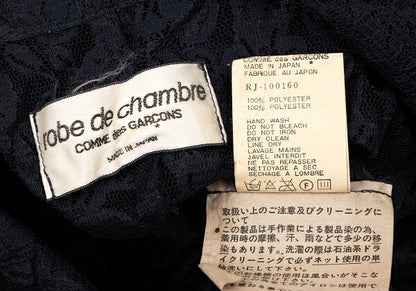 COMME des GARCONS Garment Dyed Poly Jacket Blue Size M