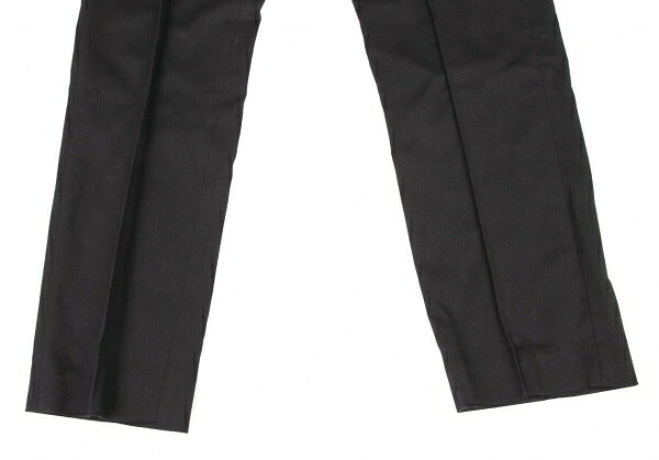 RED VALENTINO Covered Button Pintuck Pants Black Size 40