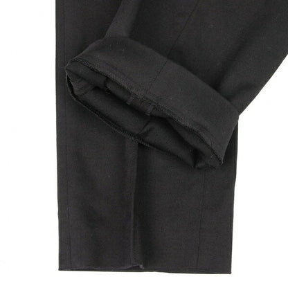 RED VALENTINO Covered Button Pintuck Pants Black Size 40