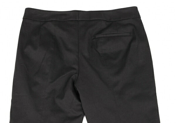 RED VALENTINO Covered Button Pintuck Pants Black Size 40