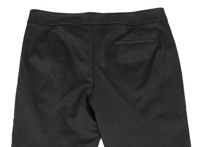 RED VALENTINO Covered Button Pintuck Pants Black Size 40