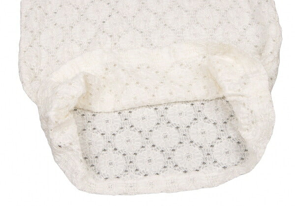 COMME des GARCONS Processed Cotton Lace Shirt White Size XS