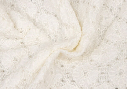 COMME des GARCONS Processed Cotton Lace Shirt White Size XS