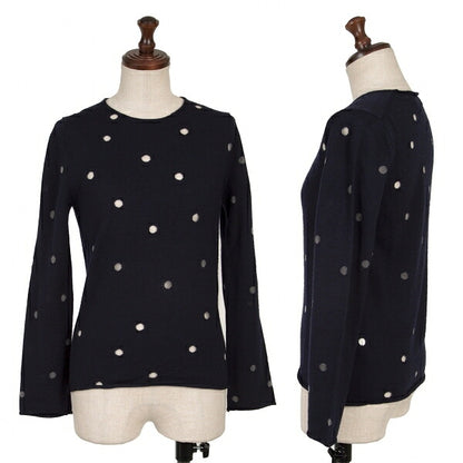COMME des GARCONS Wool Sheer Dot Knit Sweater Size SS