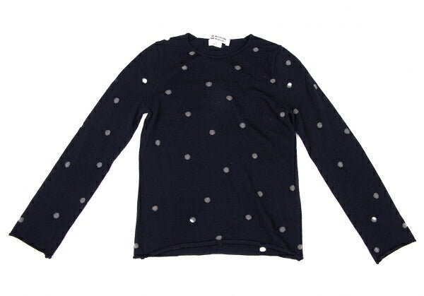 COMME des GARCONS Wool Sheer Dot Knit Sweater Size SS