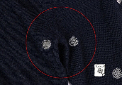 COMME des GARCONS Wool Sheer Dot Knit Sweater Size SS