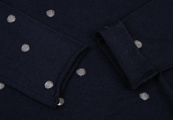COMME des GARCONS Wool Sheer Dot Knit Sweater Size SS