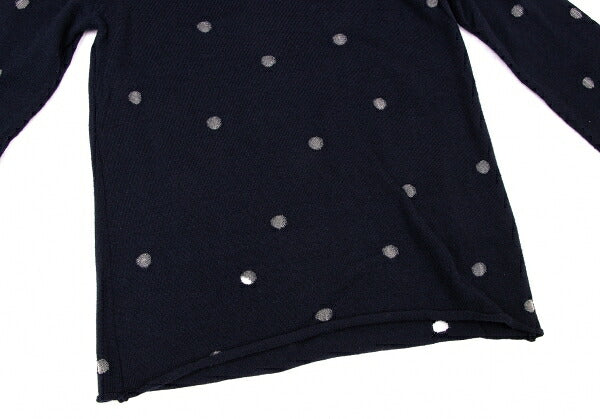 COMME des GARCONS Wool Sheer Dot Knit Sweater Size SS