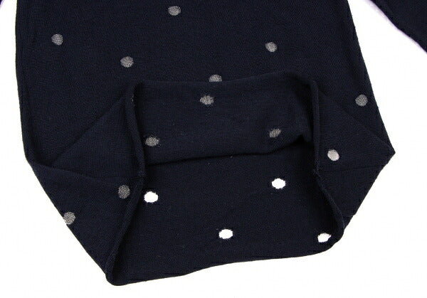 COMME des GARCONS Wool Sheer Dot Knit Sweater Size SS