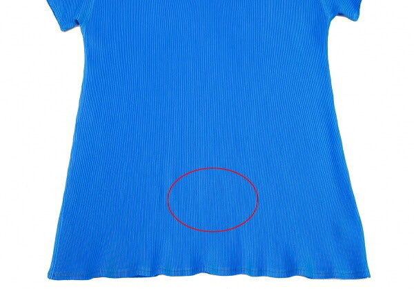 PLEATS PLEASE Mist Pleats Skipper Polo Blue Size 3