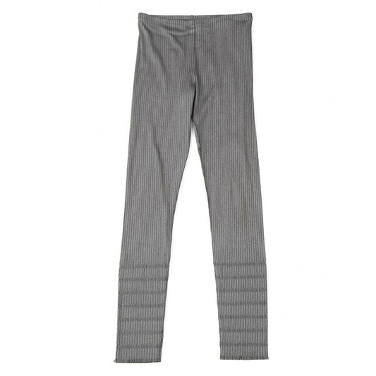 PLEATS PLEASE A-POC INSIDE Fringe Skinny Pants Gray Size 3