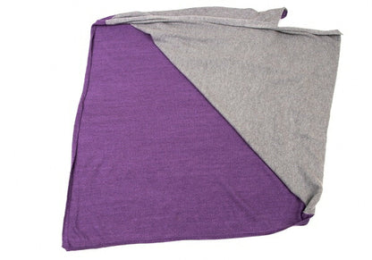 45rpm Bicolor Asymmetric Knit Poncho P/LG Size M