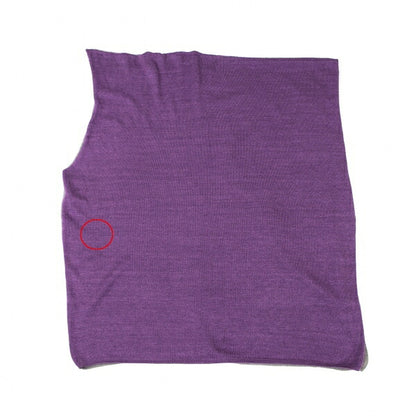 45rpm Bicolor Asymmetric Knit Poncho P/LG Size M