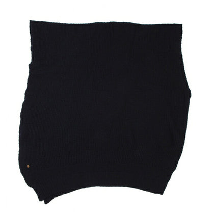 45rpm 45R Wool Irregular Knit Poncho Navy