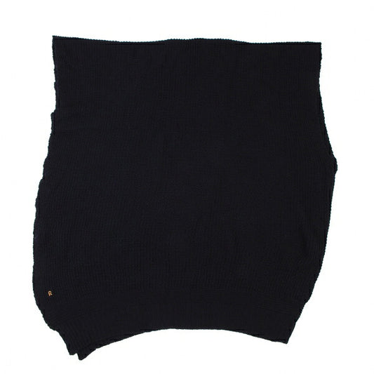 45rpm 45R Wool Irregular Knit Poncho Navy