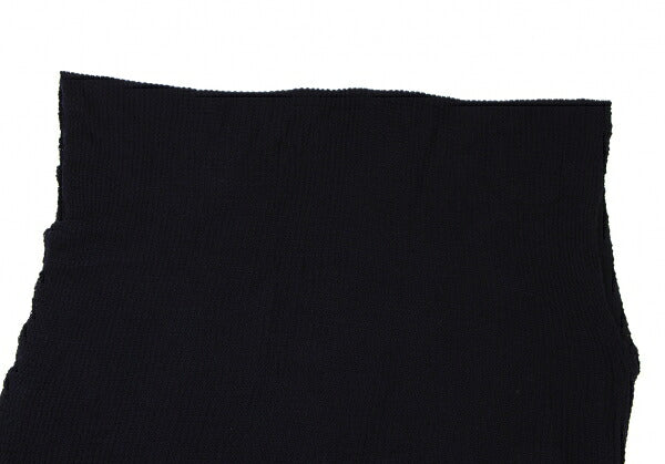 45rpm 45R Wool Irregular Knit Poncho Navy