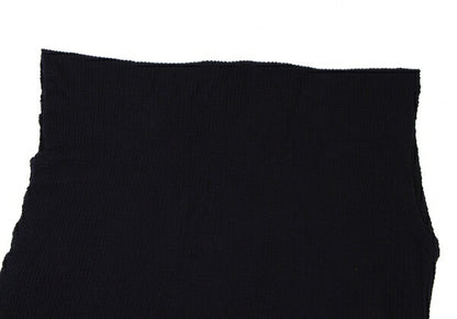 45rpm 45R Wool Irregular Knit Poncho Navy