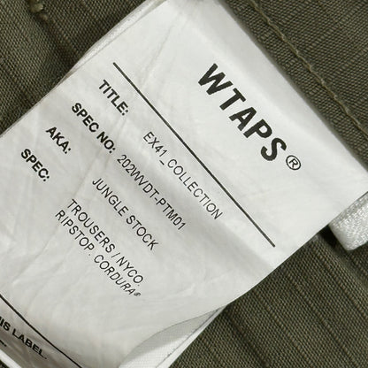 WTAPS 20AW Jungle Stock Cargo Pants Sage Green Size X 02
