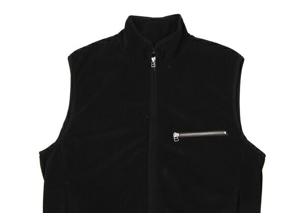 ISSEY MIYAKE MEN Fleece Zip Vest Black Size L