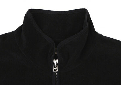 ISSEY MIYAKE MEN Fleece Zip Vest Black Size L
