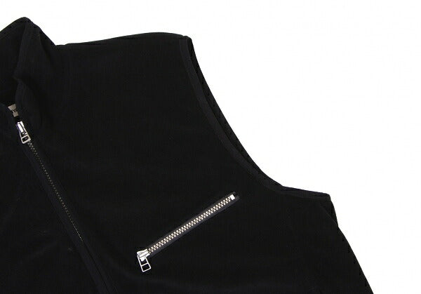 ISSEY MIYAKE MEN Fleece Zip Vest Black Size L