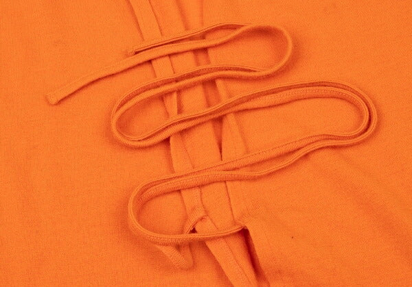 Yohji Yamamoto FEMME Wool Front Cardigan Orange Size 3