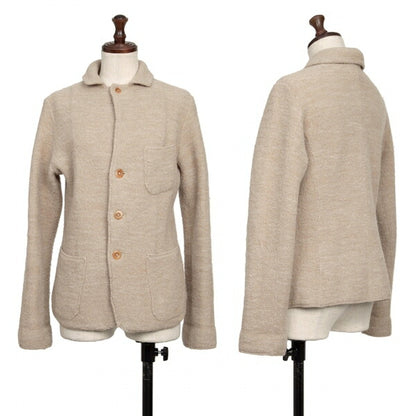 45rpm 45R Alpaca Blend Knit Jacket Brown Size 2