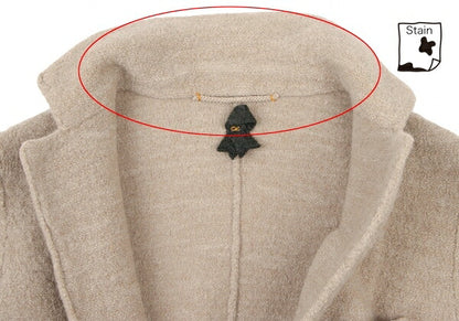 45rpm 45R Alpaca Blend Knit Jacket Brown Size 2