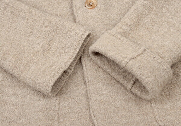 45rpm 45R Alpaca Blend Knit Jacket Brown Size 2