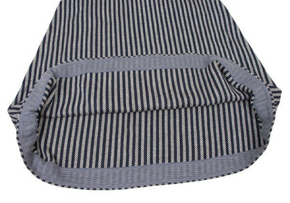 45rpm Indigo Dyed Stripe Weave Midi Skirt Blue Size 2