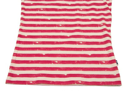 Jean's Paul GAULTIER Cotton Logo Stripe Pink White Size M