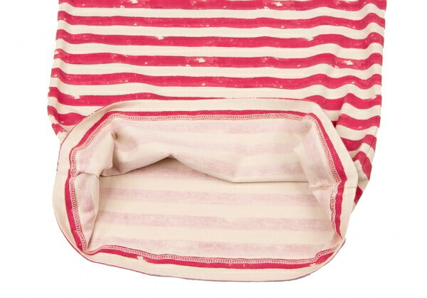 Jean's Paul GAULTIER Cotton Logo Stripe Pink White Size M