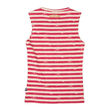 Jean's Paul GAULTIER Cotton Logo Stripe Pink White Size M