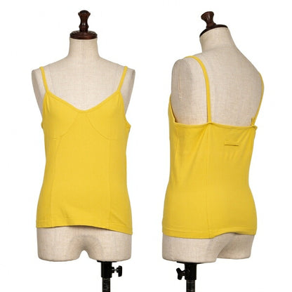 Jean Paul GAULTIER FEMME Cotton Camisole Yellow Size 40