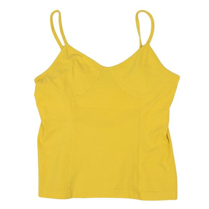 Jean Paul GAULTIER FEMME Cotton Camisole Yellow Size 40
