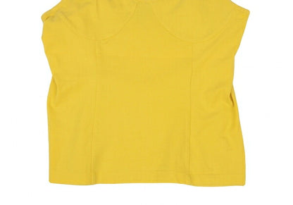 Jean Paul GAULTIER FEMME Cotton Camisole Yellow Size 40