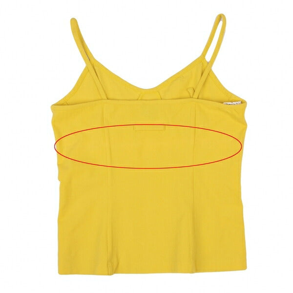Jean Paul GAULTIER FEMME Cotton Camisole Yellow Size 40