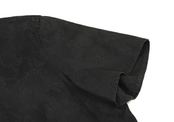 Jean Paul GAULTIER Cotton Floral Shirt Black Size 46