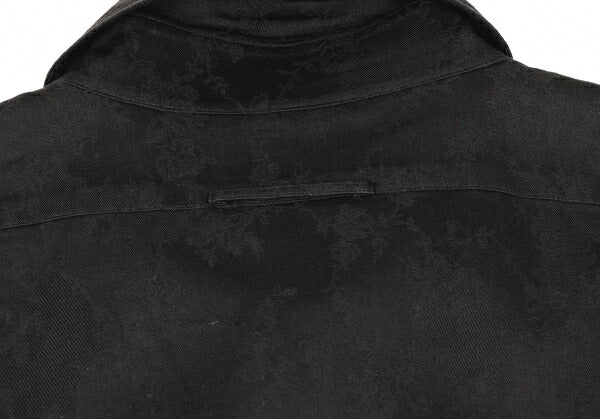 Jean Paul GAULTIER Cotton Floral Shirt Black Size 46