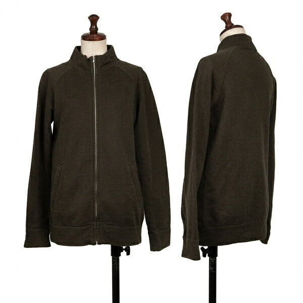 tricot COMME des GARCONS Garment Dyed Blouson Green Size M