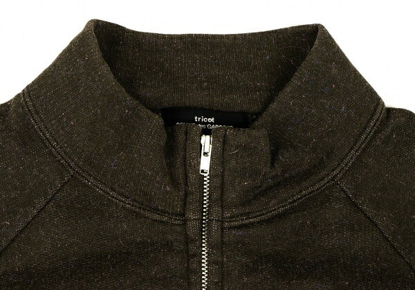tricot COMME des GARCONS Garment Dyed Blouson Green Size M