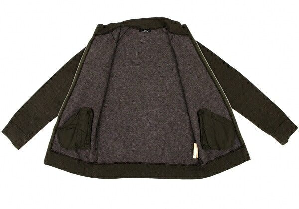 tricot COMME des GARCONS Garment Dyed Blouson Green Size M