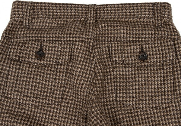 COMME des GARCONS Alpaca Blend Wool Pants Multi Size M
