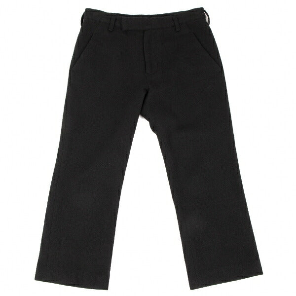 Y's Wool Cropped Pants Black Size 2